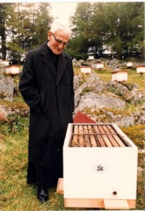 Bruder Adam, Züchter der Buchfast Biene, Foto: Buckfast Abbey